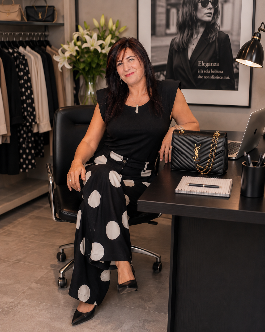 Trend Pantalone Balloon a Pois