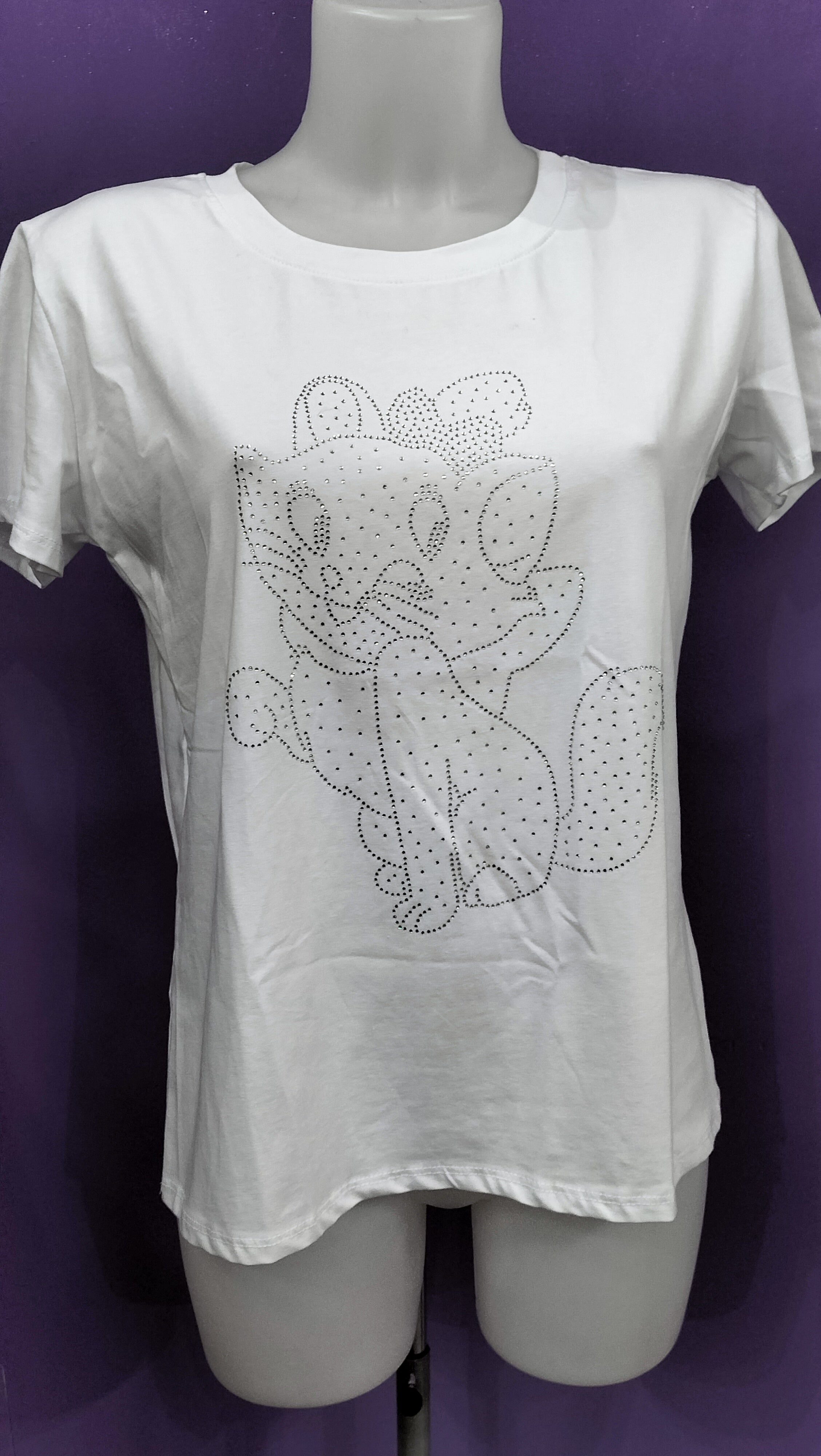 T-shirt a maniche corte con Decoro