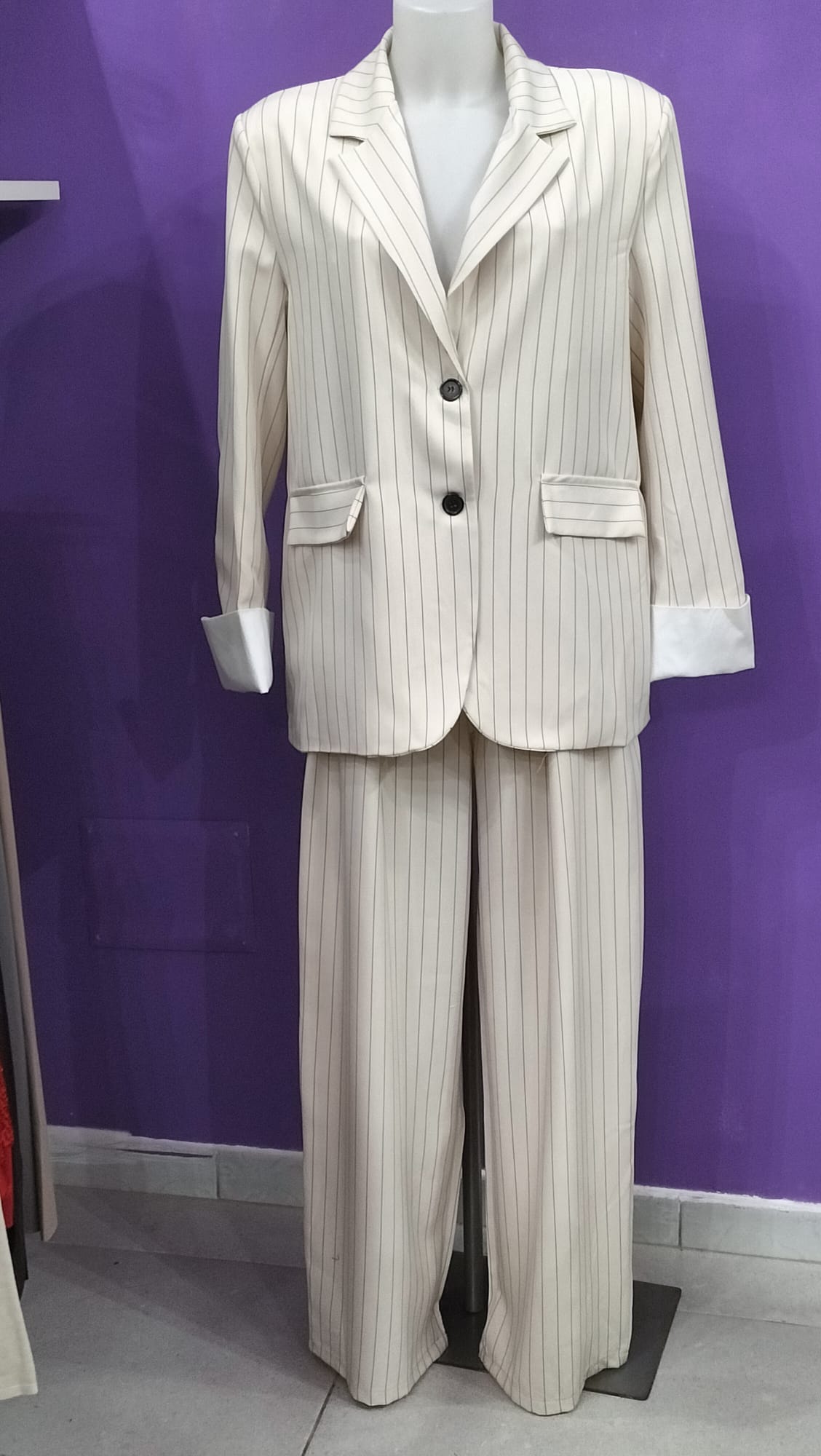 Tailler Gessato ,per un look  particolare e sofisticato