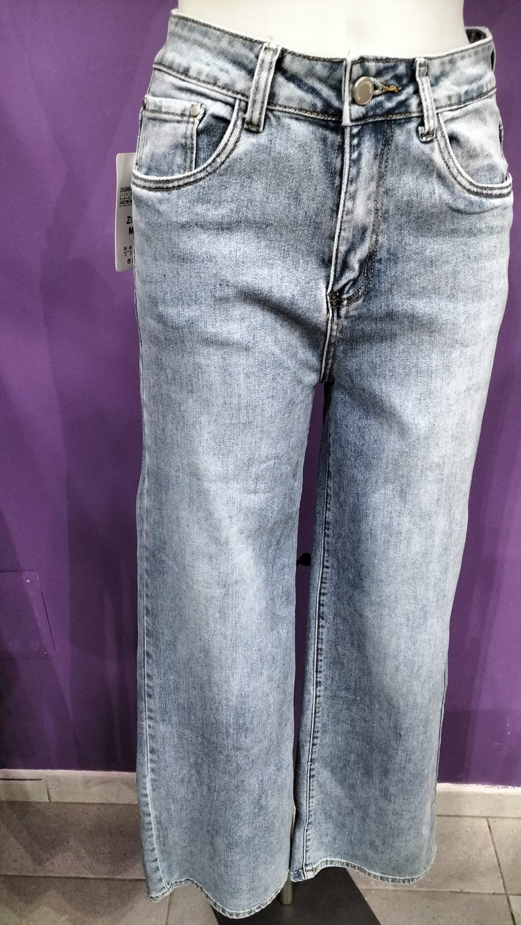 Jeans Glamour Tasche Strass Rosa