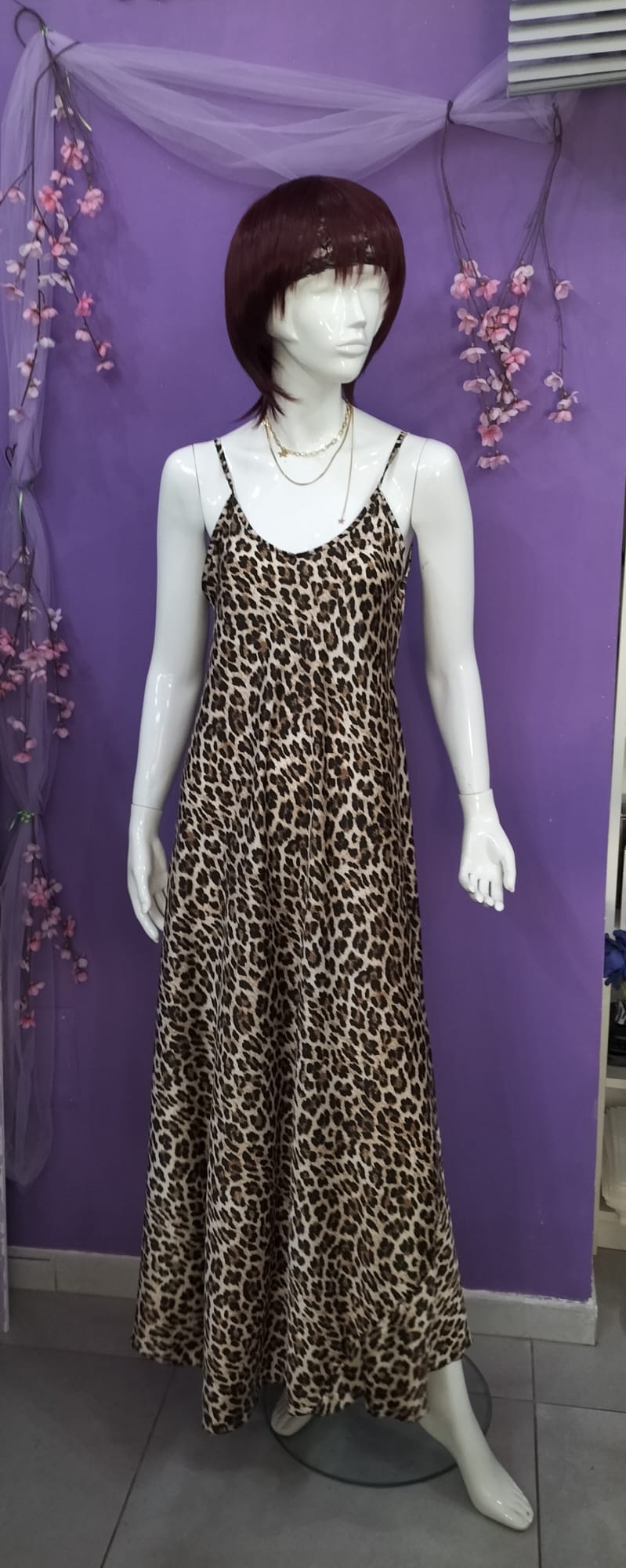 ABITO SOTTOVESTE ANIMALIER
