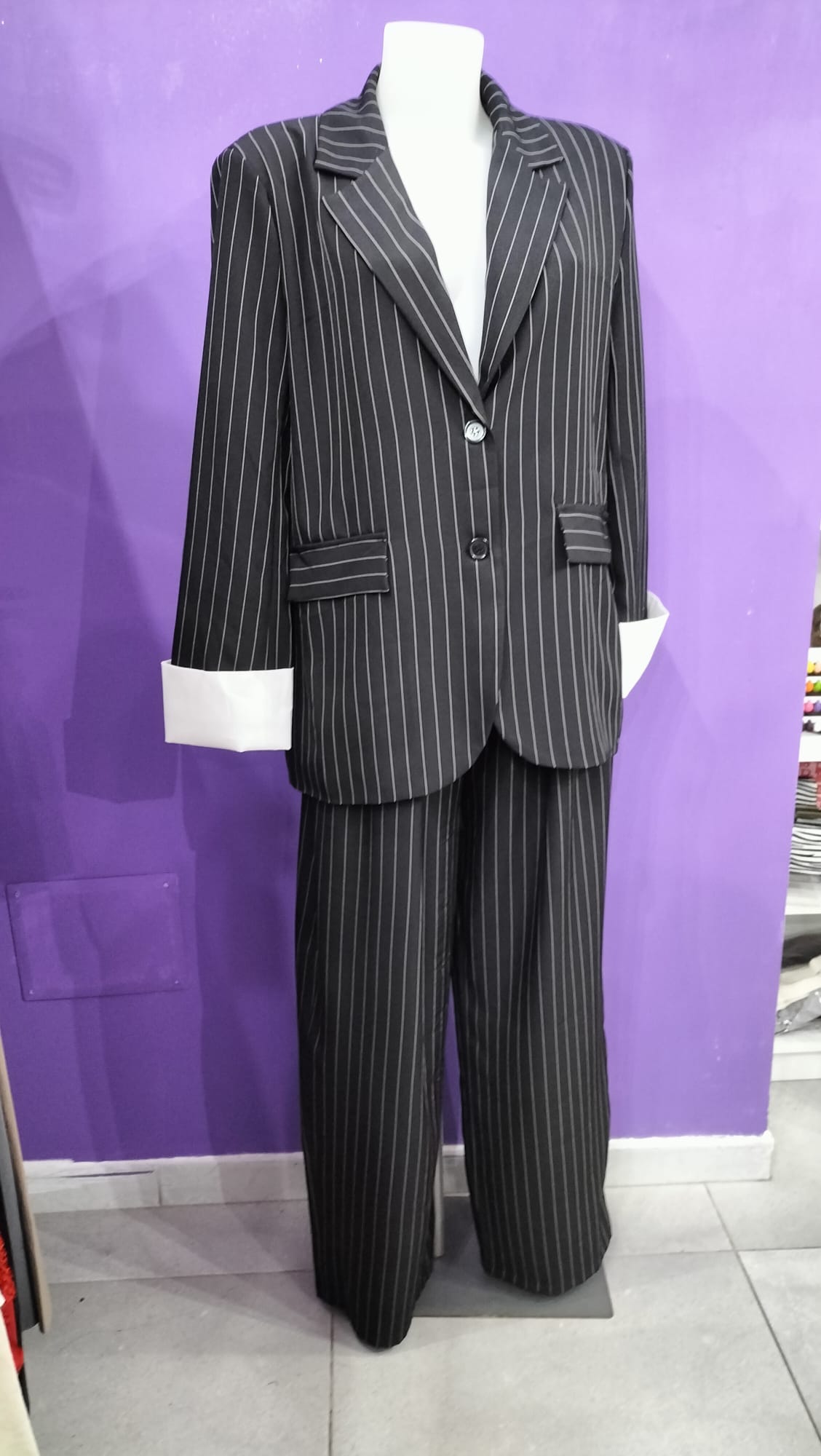 Tailler Gessato ,per un look  particolare e sofisticato