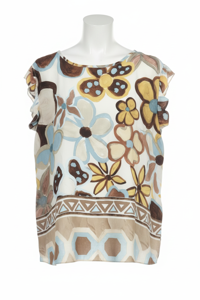Blusa floreale e-commerce