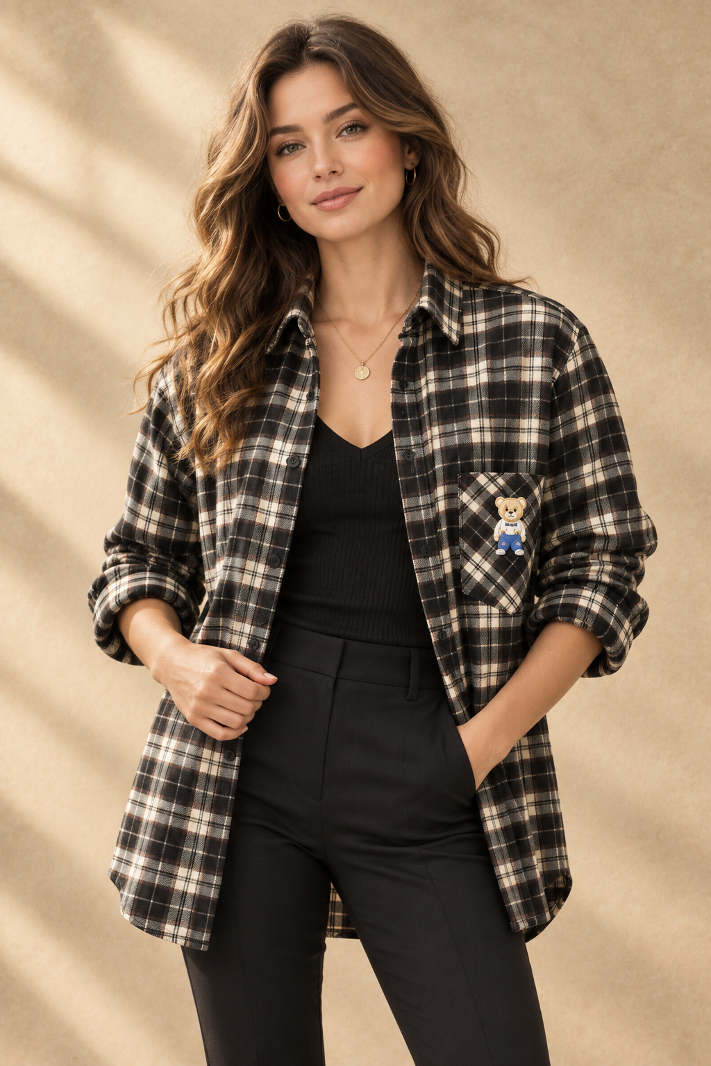 Camicia a quadri