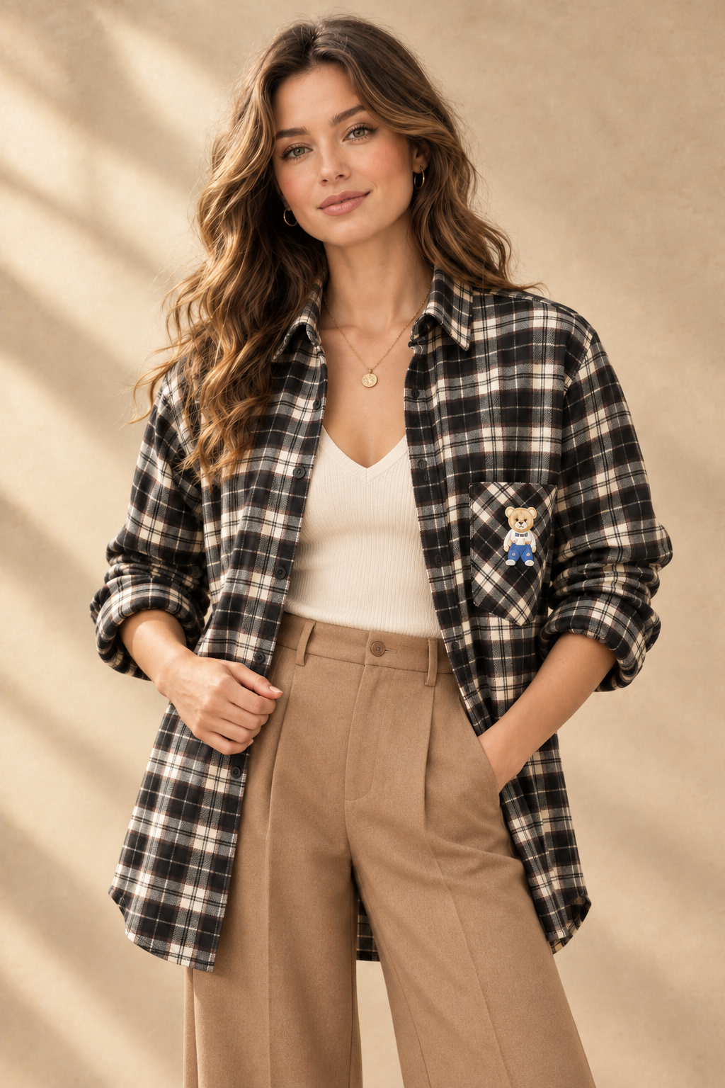 Camicia a quadri