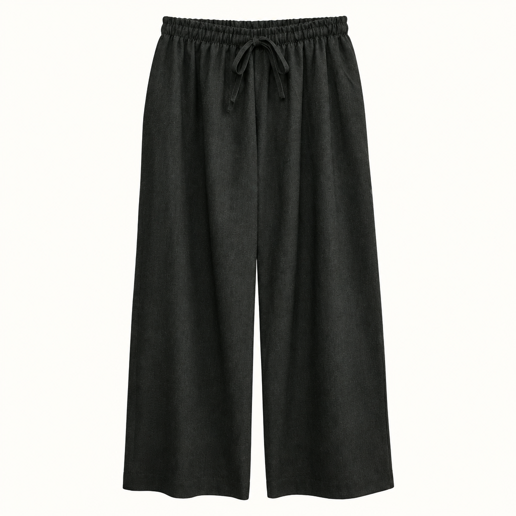 Pantalone oversize grigio antracite