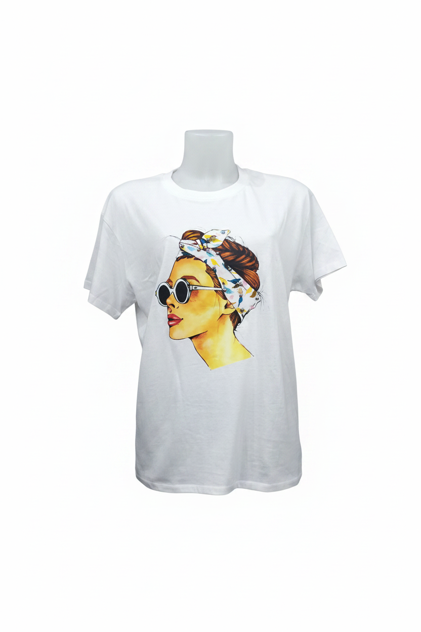 T-shirt pop-art manichino