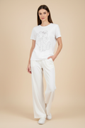 T-shirt strass indossata